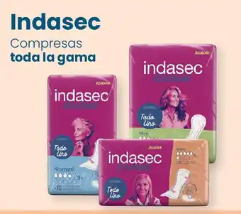 Clarel INDASEC Compresas toda la gama oferta