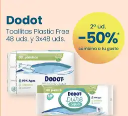 Clarel DODOT Toallitas Plastic Free 48 uds. y 3x48 uds. oferta