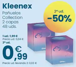 Clarel KLEENEX Pañuelos Collection oferta