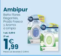 Clarel AMBIPUR Baño Flores Elegantes, Prado Fresco y Aroma a Limpio oferta