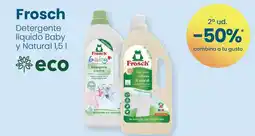 Clarel FROSCH Detergente líquido Baby y Natural oferta