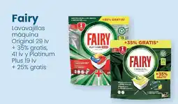 Clarel FAIRY Lavavajillas máquina Original 29 lv + 35% gratis, 41 lv y Platinum oferta