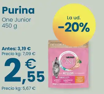 Clarel PURINA One Junior oferta