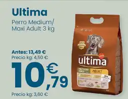 Clarel ULTIMA Perro Medium/ Maxi Adult oferta