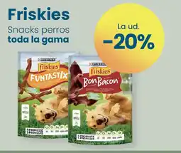 Clarel PURINA Friskies snacks perros oferta