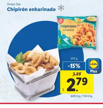 Lidl OCEAN SEA Chipirón enharinado oferta