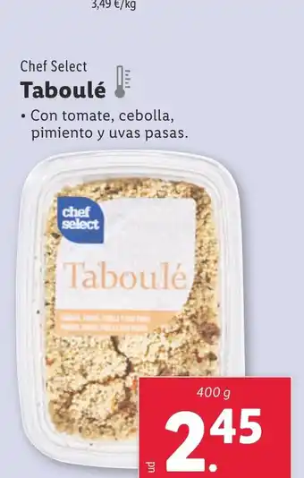 Lidl CHEF SELECT Taboulé oferta