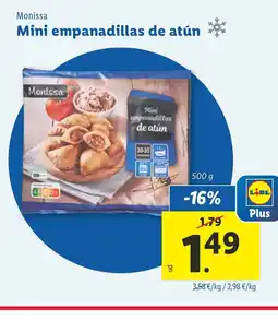 Lidl MONISSA Mini empanadillas de atún oferta