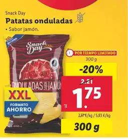 Lidl SNACK DAY Patatas onduladas oferta