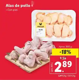 Lidl Alas de pollo oferta