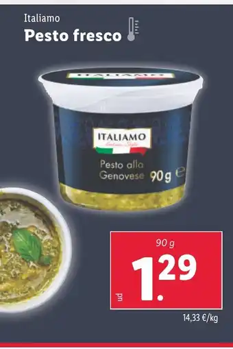 Lidl ITALIAMO Pesto fresco oferta