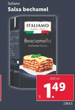 Lidl ITALIAMO Salsa bechamel oferta