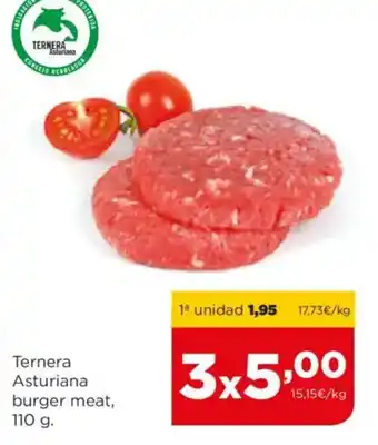 Alimerka Ternera Asturiana burger meat oferta