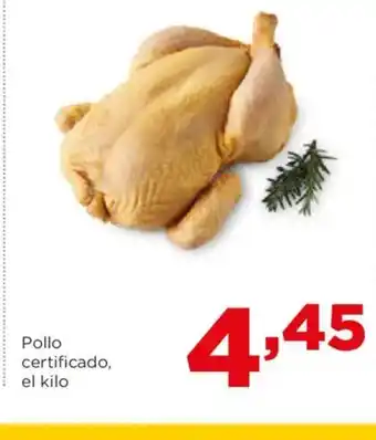 Alimerka Pollo certificado oferta