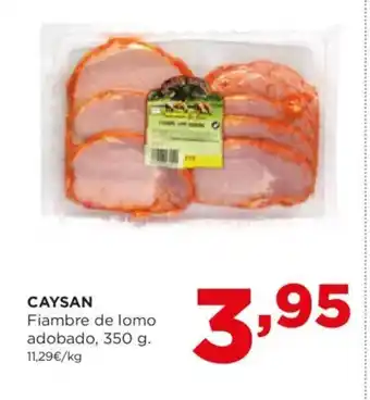 Alimerka CAYSAN Fiambre de lomo adobado oferta