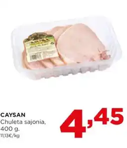 Alimerka CAYSAN Chuleta sajonia oferta