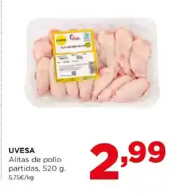 Alimerka UVESA Alitas de pollo partidas oferta