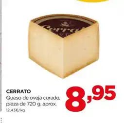 Alimerka CERRATO Queso de oveja curado oferta