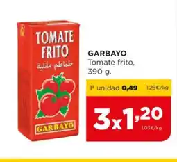 Alimerka GARBAYO Tomate frito oferta