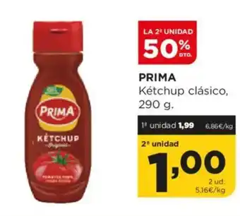 Alimerka PRIMA Kétchup clásico oferta