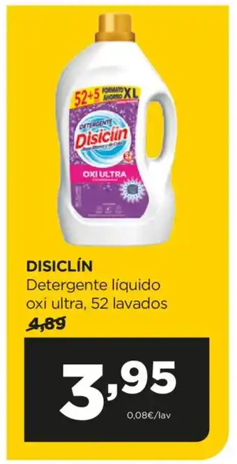 Alimerka DISICLÍN Detergente líquido oxi ultra, 52 lavados oferta