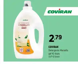 Coviran COVIRAN Detergente Marsella gel 42 dosis oferta