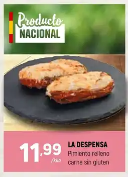 Coviran LA DESPENSA Pimiento relleno carne sin gluten oferta