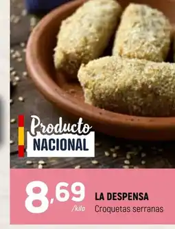 Coviran LA DESPENSA Croquetas serranas oferta