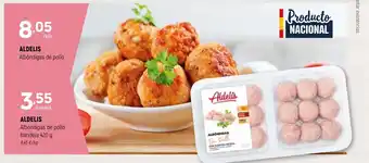 Coviran ALDELIS Albóndigas de pollo oferta