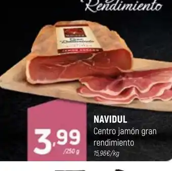 Coviran NAVIDUL Centro jamón gran rendimiento oferta