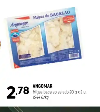 Coviran ANGOMAR Migas bacalao salado oferta