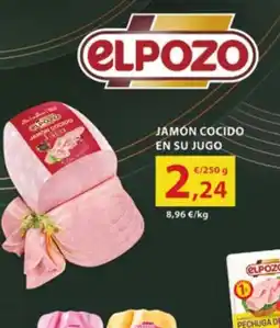 Coviran ELPOZO Jamón cocido en su jugo oferta