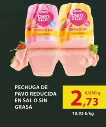 Coviran Pechuga de pavo reducida en sal o sin grasa oferta