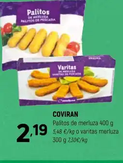 Coviran COVIRAN Palitos de merluza oferta