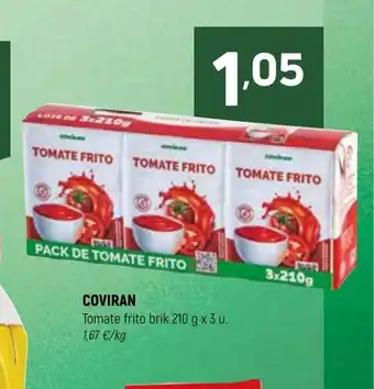 Coviran COVIRAN Tomate frito brik oferta