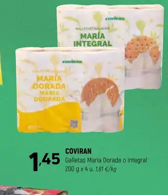 Coviran COVIRAN Galletas María Dorada o integral oferta