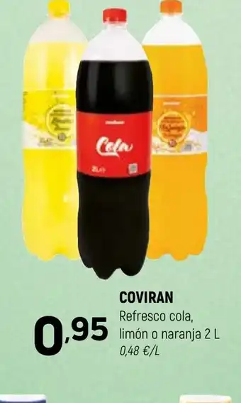 Coviran COVIRAN Refresco cola, limón o naranja oferta