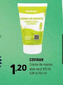 Coviran COVIRAN Crema de manos aloe vera oferta