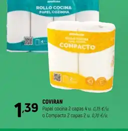 Coviran COVIRAN Papel cocina 2 capas oferta