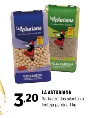 Coviran LA ASTURIANA Garbanzo dos siluetas o lenteja pardina oferta