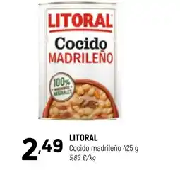 Coviran LITORAL Cocido madrileño oferta