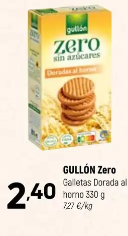 Coviran GULLÓN Zero Galletas Dorada al horno oferta