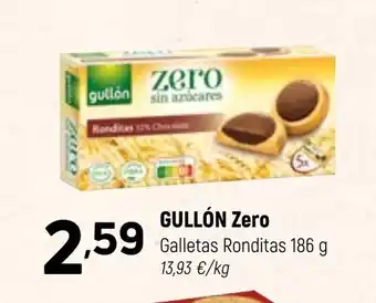 Coviran GULLÓN Zero Galletas Ronditas oferta