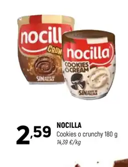 Coviran NOCILLA Cookies o crunchy oferta