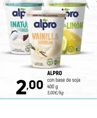 Coviran ALPRO con base de soja oferta