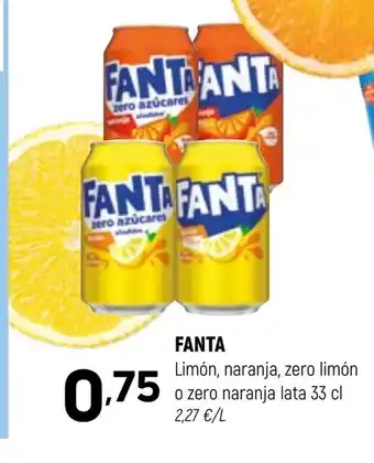 Coviran FANTA Limón, naranja, zero limón o zero naranja oferta