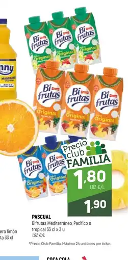 Coviran PASCUAL Bifrutas Mediterráneo, Pacifico o tropical oferta