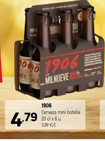 Coviran 1906 Cerveza mini botella oferta