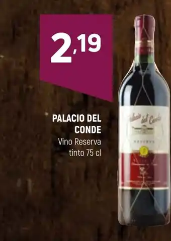 Coviran PALACIO DEL CONDE Vino Reserva tinto oferta