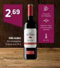 Coviran VIÑA ALBALI Vino Valdepeñas Crianza tinto oferta